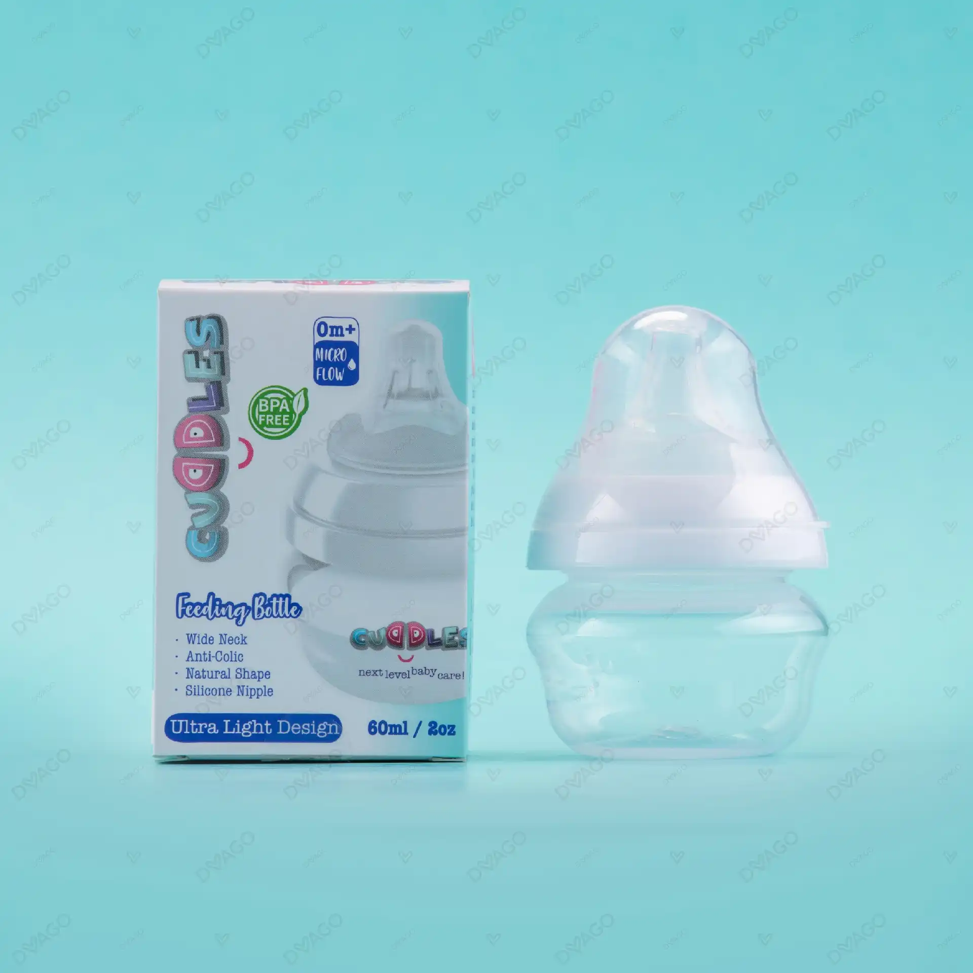 Cuddles Wide Neck Feeder 60ml